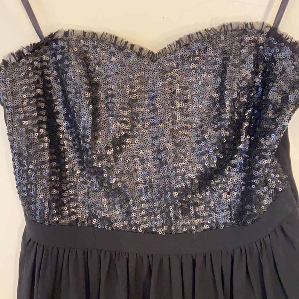 KENSIE BLACK STRAPLESS DRESS - Picture 3 of 4